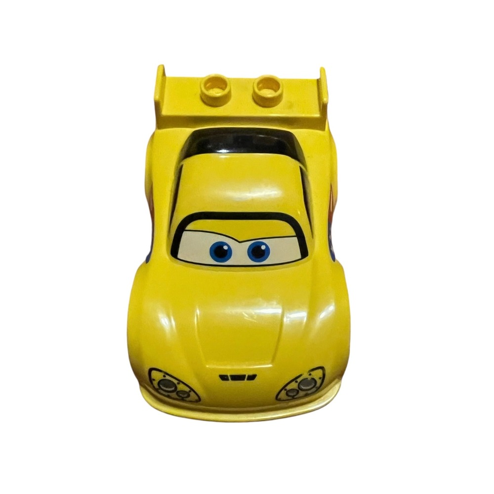 LEGO Duplo Disney Pixar Cars Jeff Gorvette Yellow Race Car 5817 6133